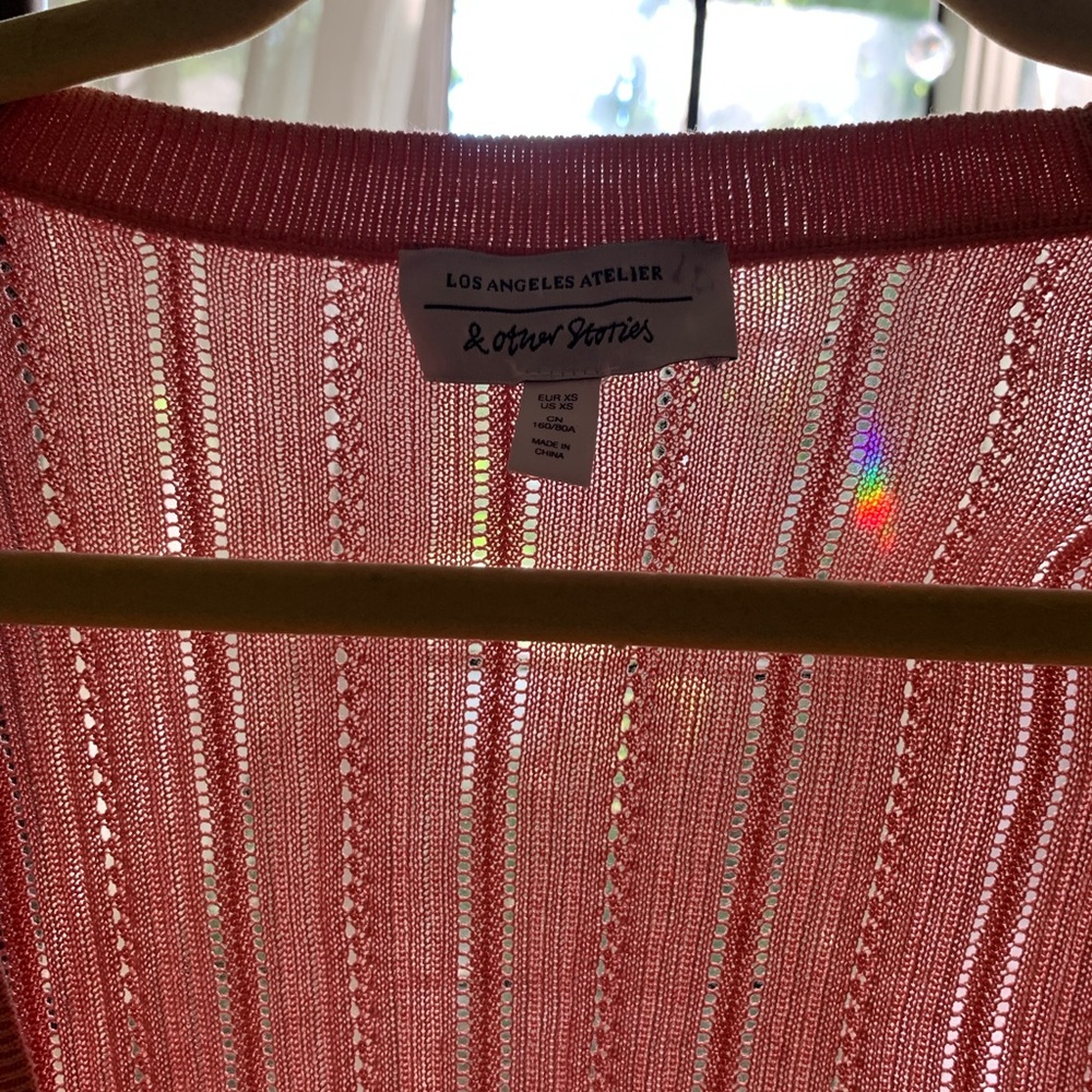 & Other Stories Wrap Sweater - Picture 4 of 4